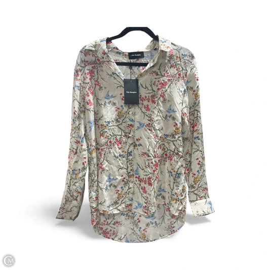 Blouse Long Sleeve By Clothes Mentor In Floral Print, Size: S