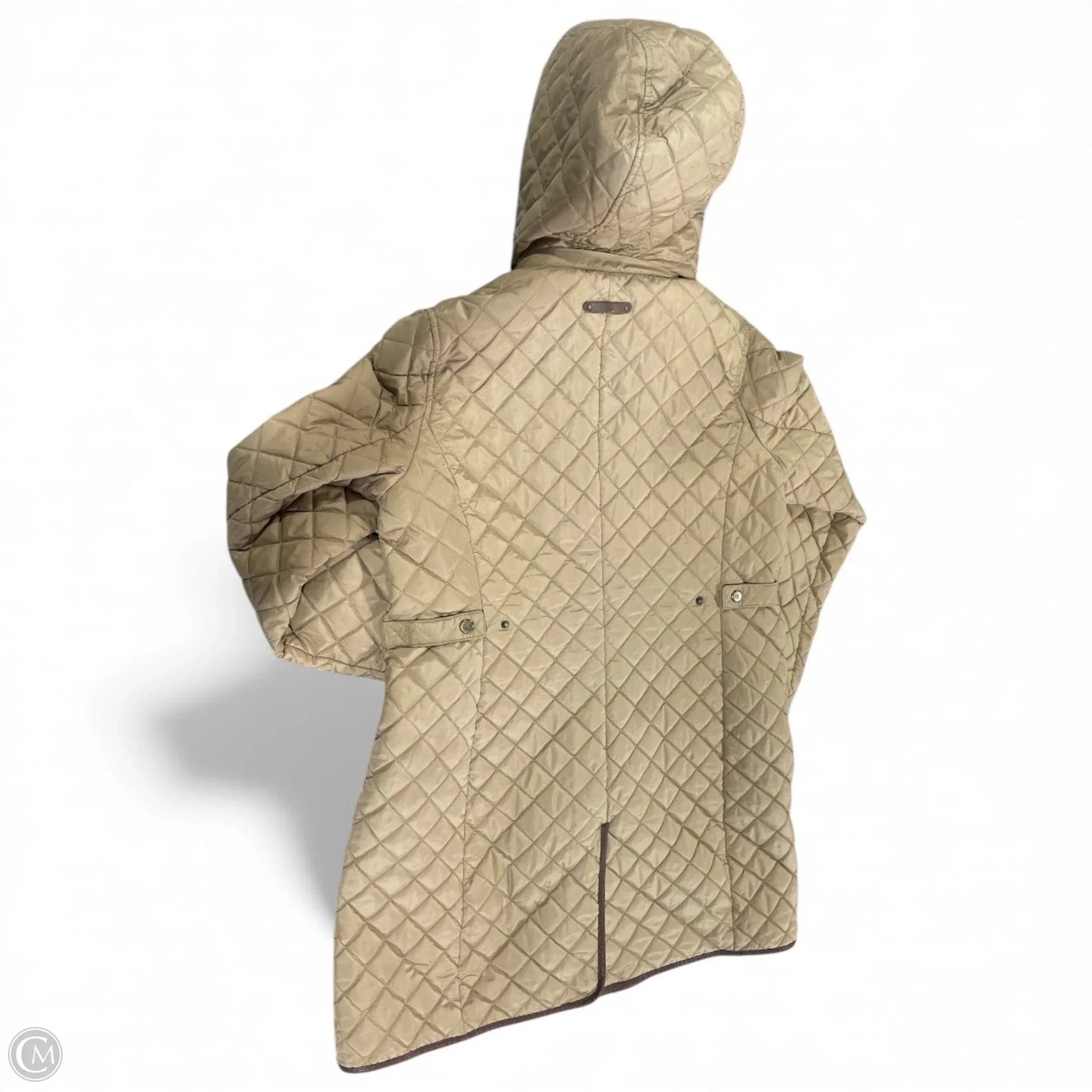 Coat Puffer & Quilted By Ralph Lauren Black Label In Brown, Size: L