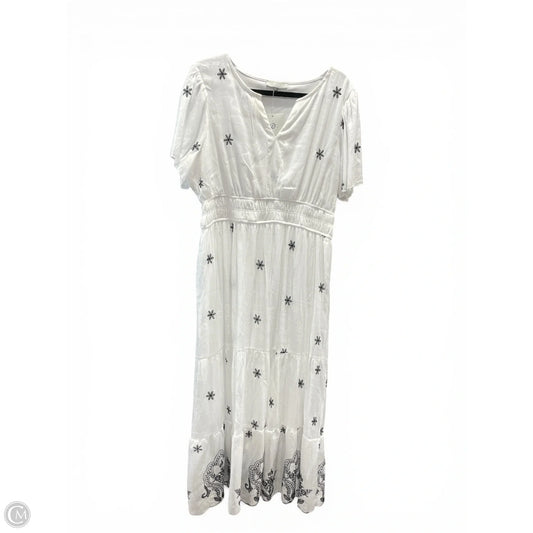 Dress Casual Maxi By Clothes Mentor In Floral Print, Size: Xl