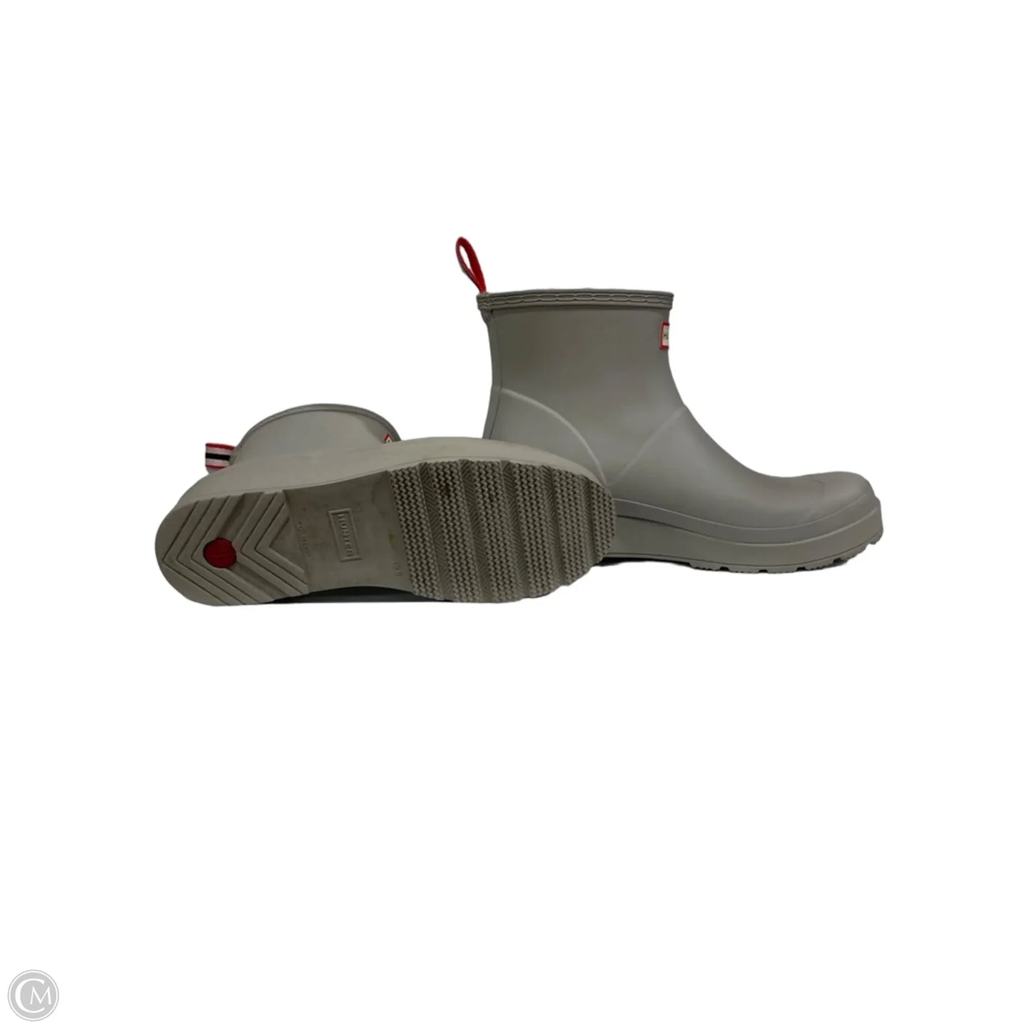 Boots Rain By Hunter In Grey, Size: 11