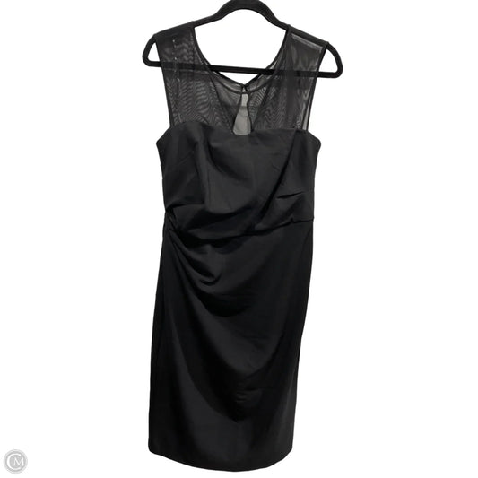 Dress Designer By Vera Wang In Black, Size: 10