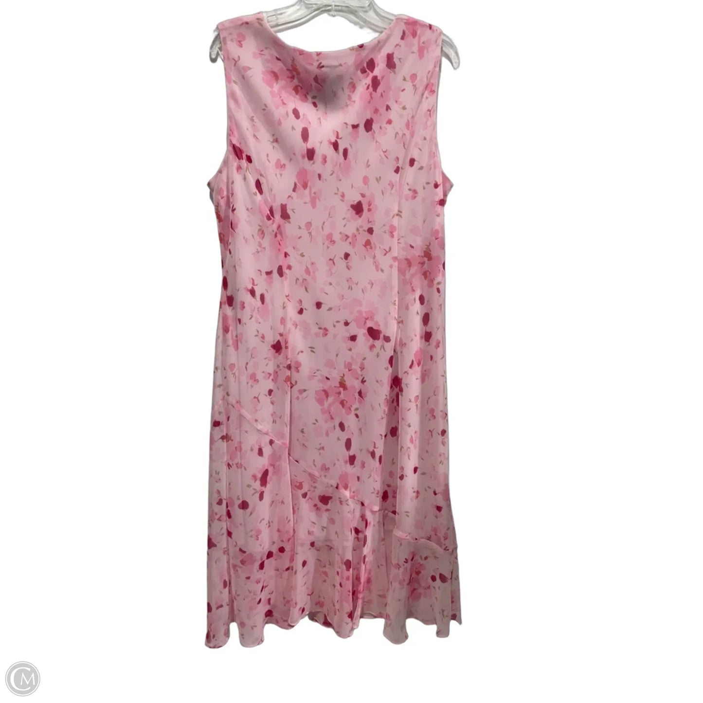 Dress Casual Midi By Dj Summers In Floral Print, Size: Xl