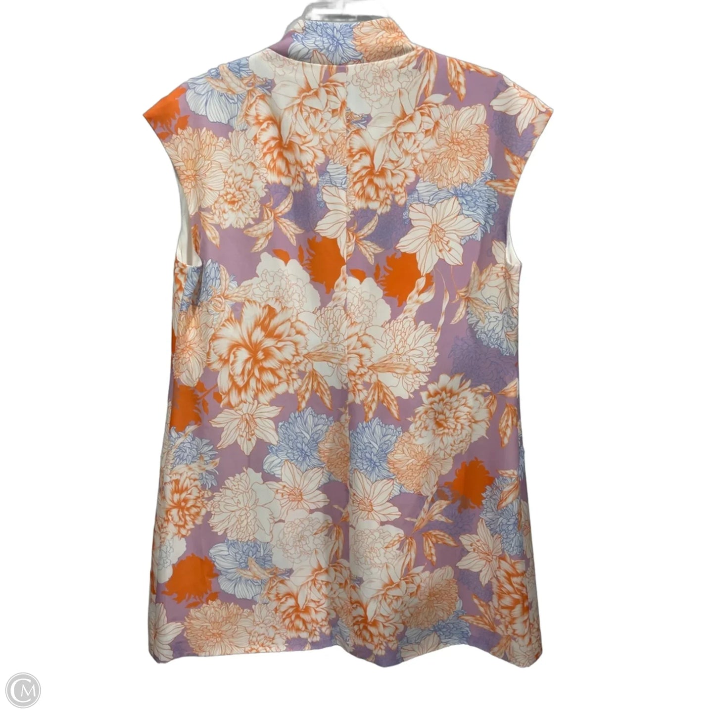 Pants Suit 2pc By Clothes Mentor In Floral Print, Size: L
