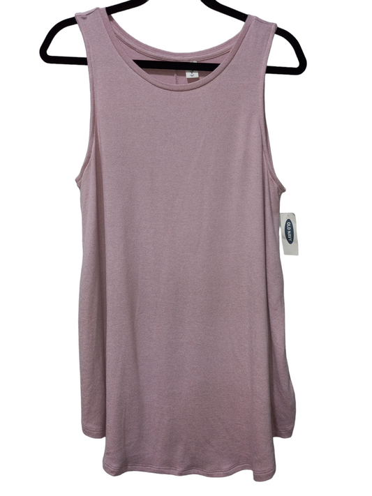 Pink Top Sleeveless Basic Old Navy, Size M