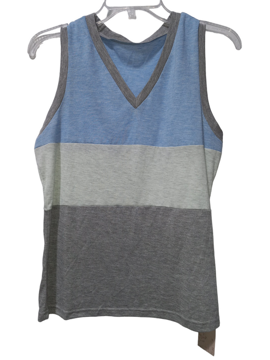 Multi-colored Top Sleeveless Clothes Mentor, Size S