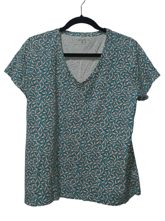 Top Short Sleeve By Liz Claiborne  Size: Xl