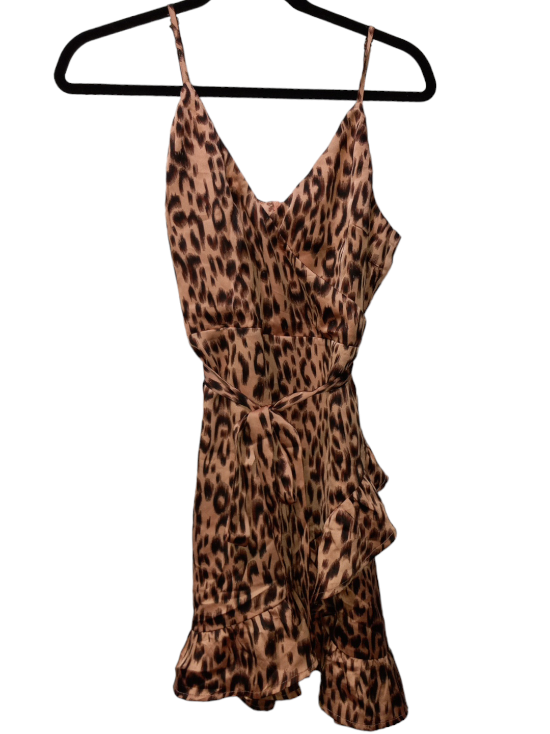 Animal Print Dress Party Short Clothes Mentor, Size M