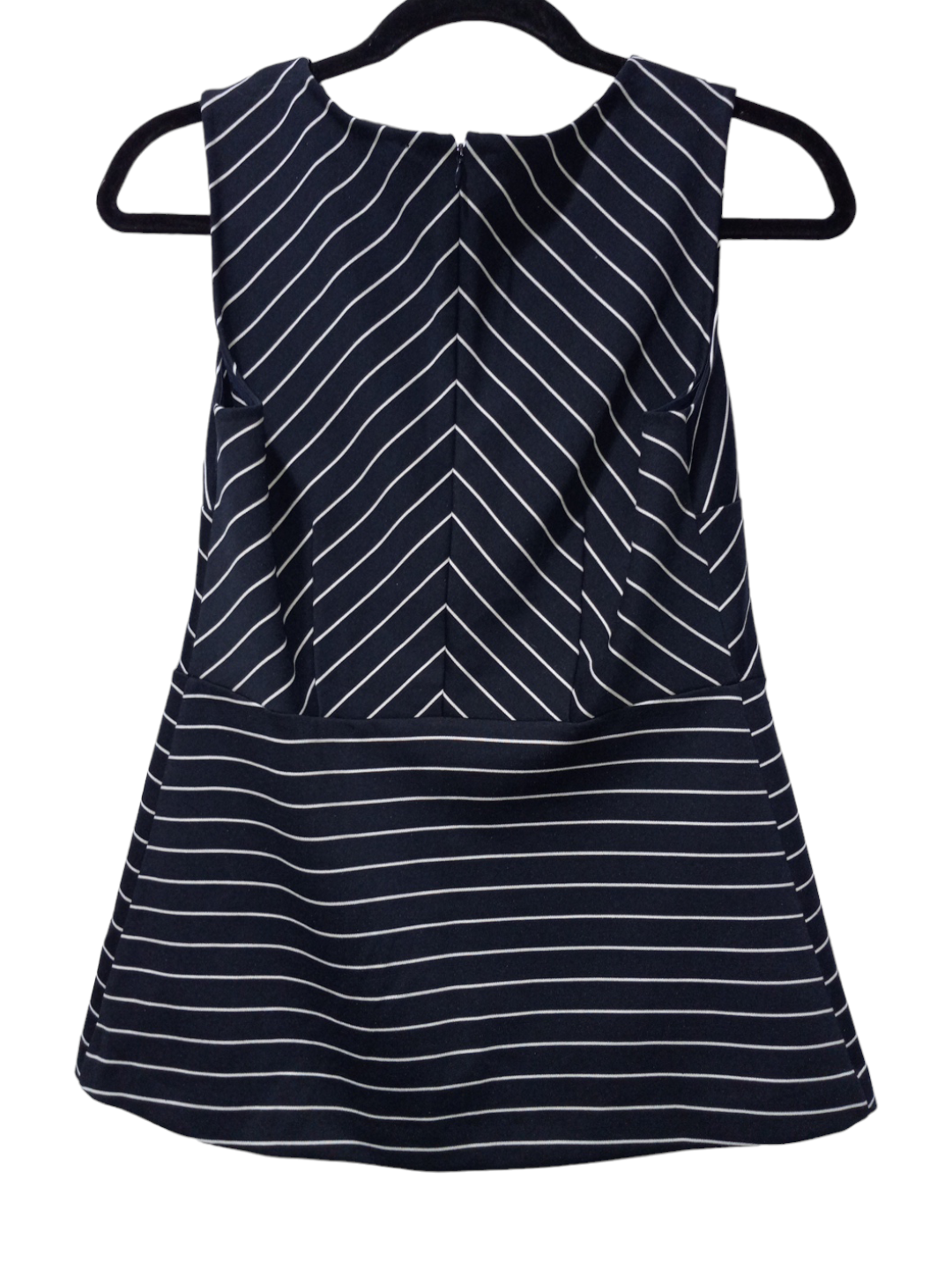 Striped Pattern Blouse Sleeveless Ann Taylor, Size Xs