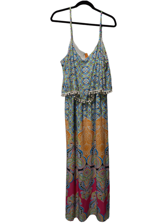 Multi-colored Dress Casual Maxi Magic, Size 2x