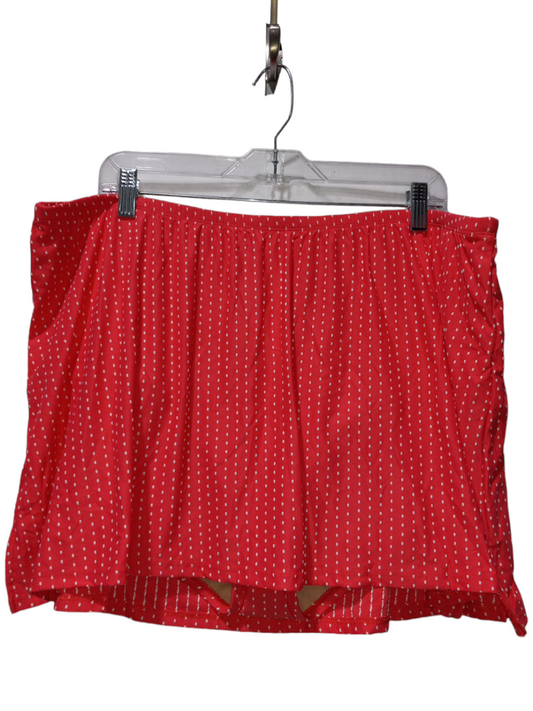 Polkadot Pattern Swimsuit Bottom Cacique, Size 2x