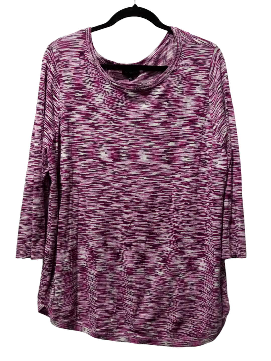 Sweater By Limited In Purple & White, Size: Xl