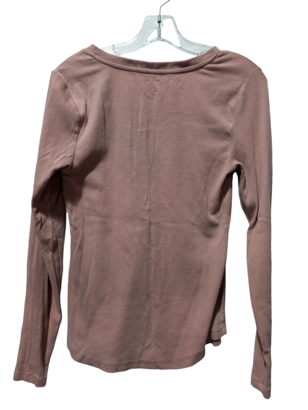 Top Long Sleeve By Sonoma In Pink, Size: M