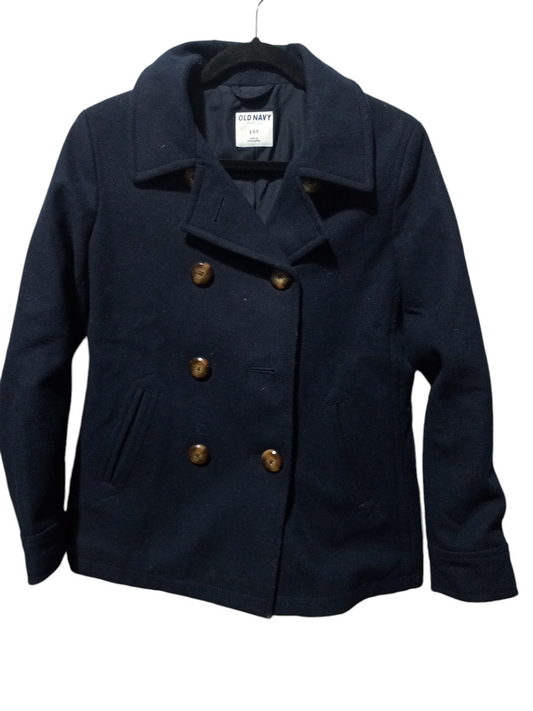 Coat Wool By Old Navy In Navy, Size: S