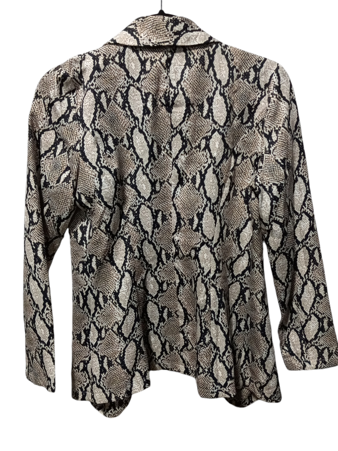 Cardigan By Shein In Snakeskin Print, Size: Xs