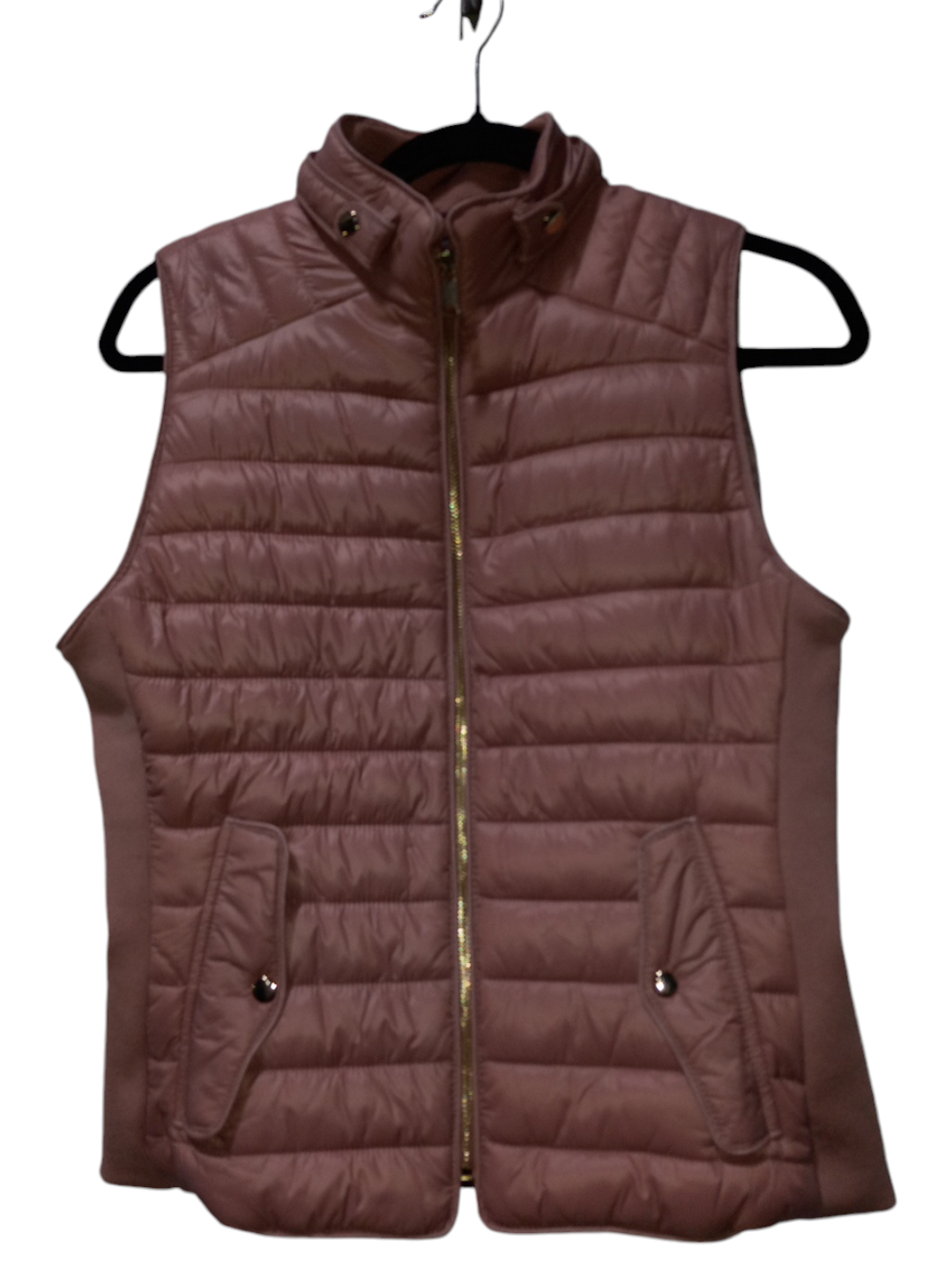 Vest Puffer & Quilted By Love Tree In Pink, Size: M