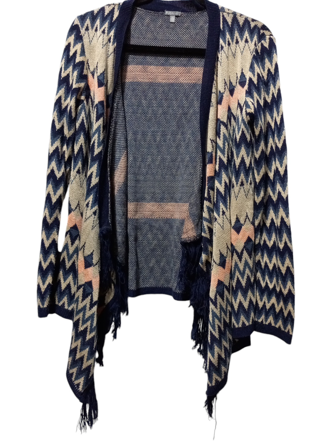 Cardigan By Charlotte Russe In Multi-colored, Size: L