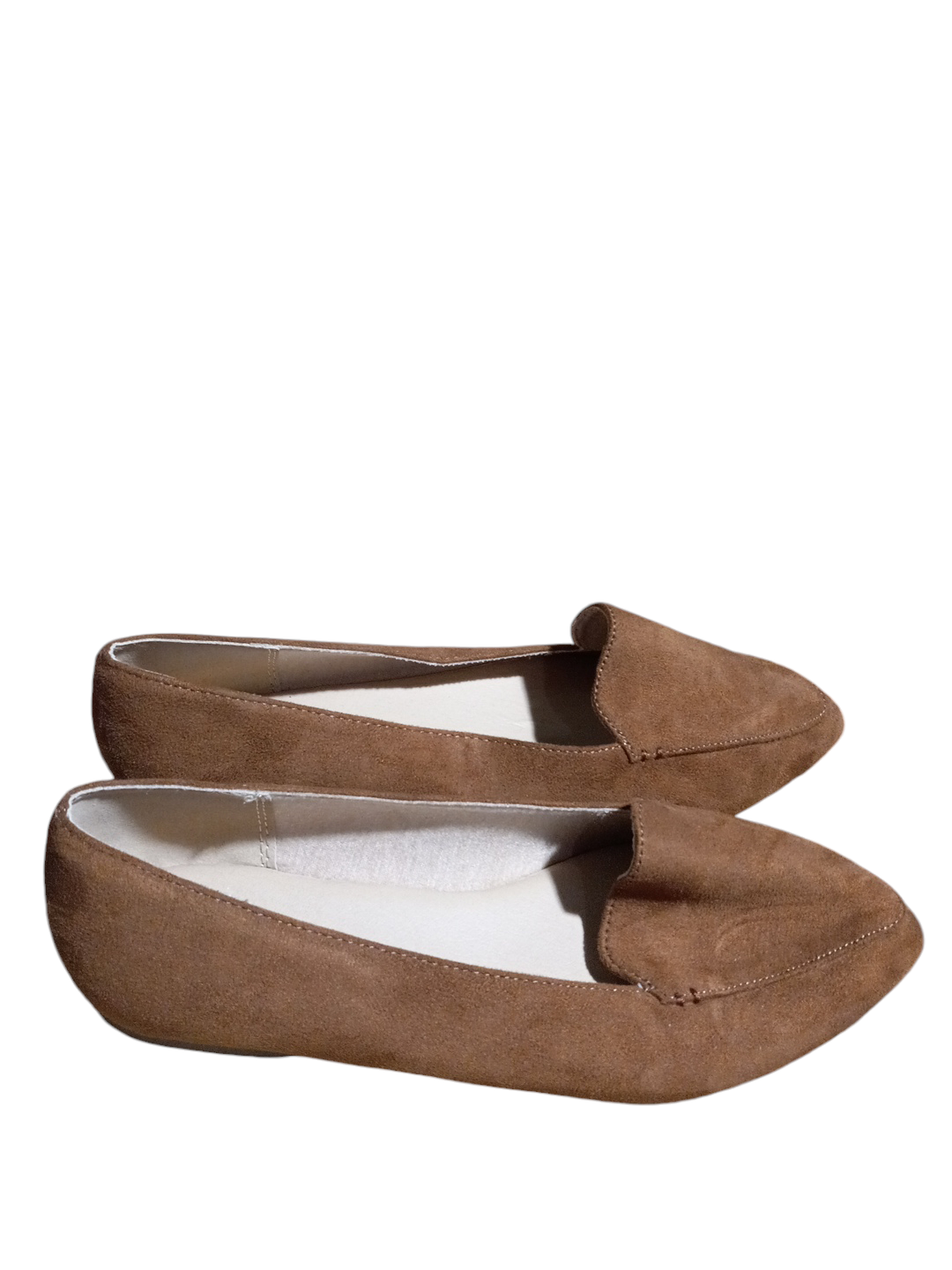 Shoes Flats By Clothes Mentor In Brown, Size: 10