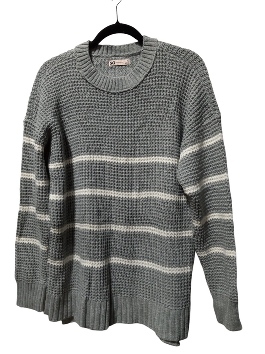 Sweater By So In Striped Pattern, Size: Xl