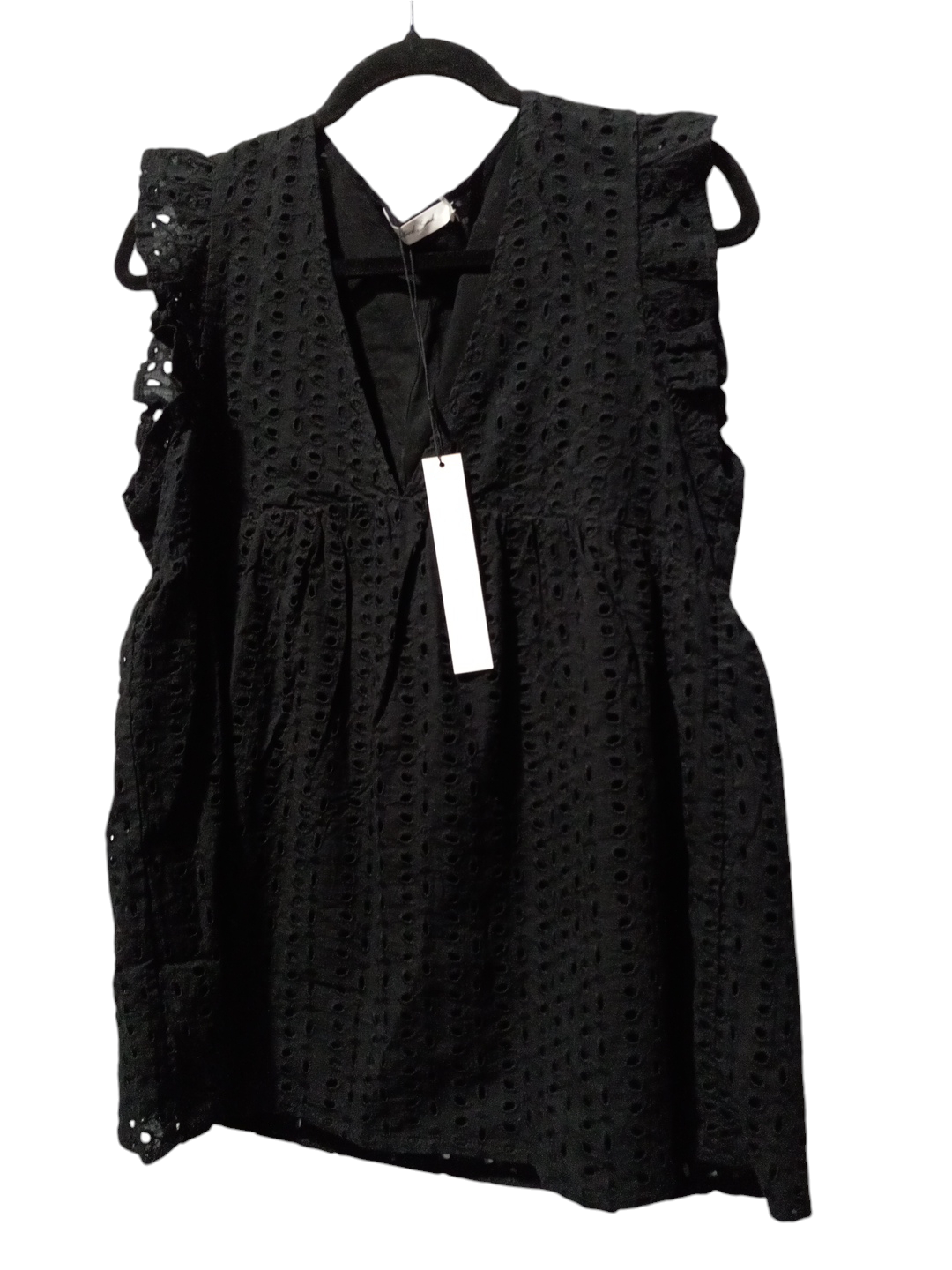 Top Sleeveless By Mustard Seed In Black, Size: M