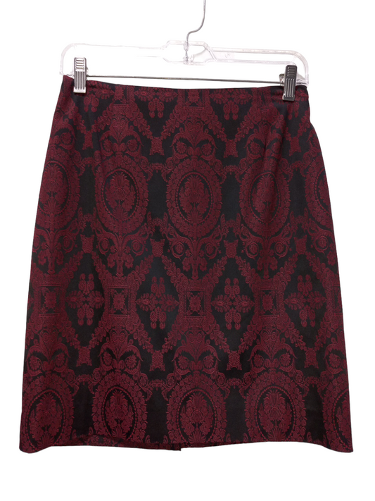 Red Black Skirt Mini & Short Georgiou, Size S
