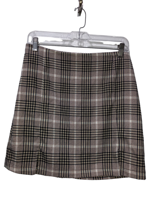 Plaid Skirt Mini & Short Eyeshadow, Size 8