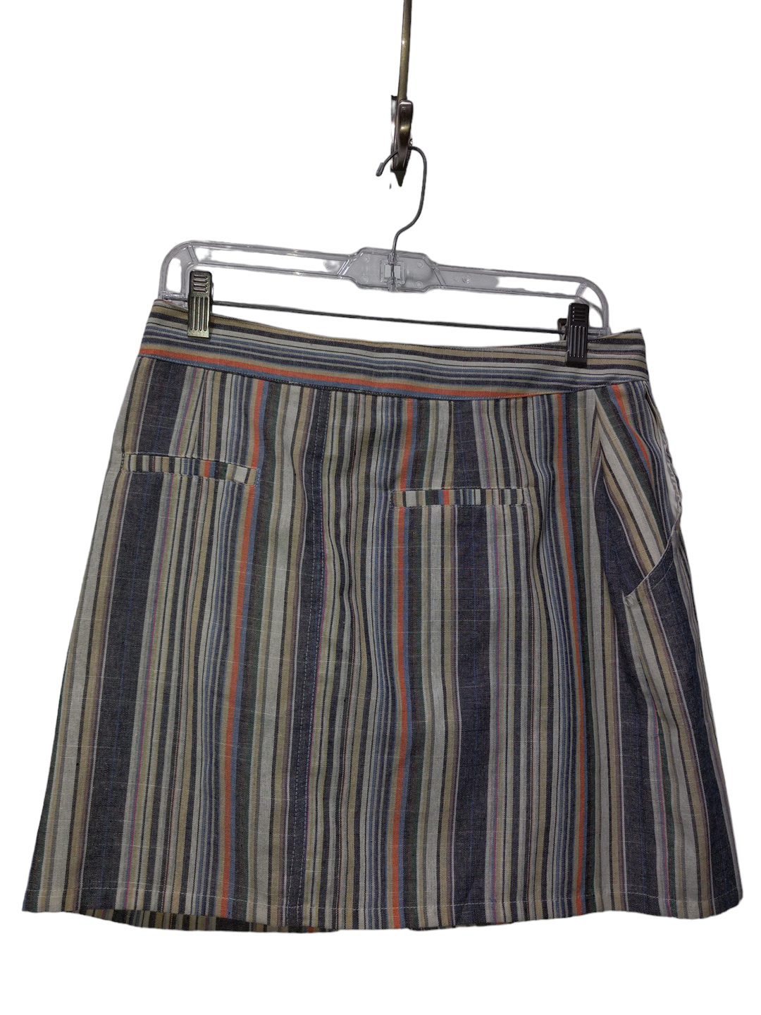 Striped Skirt Mini & Short Clothes Mentor, Size L