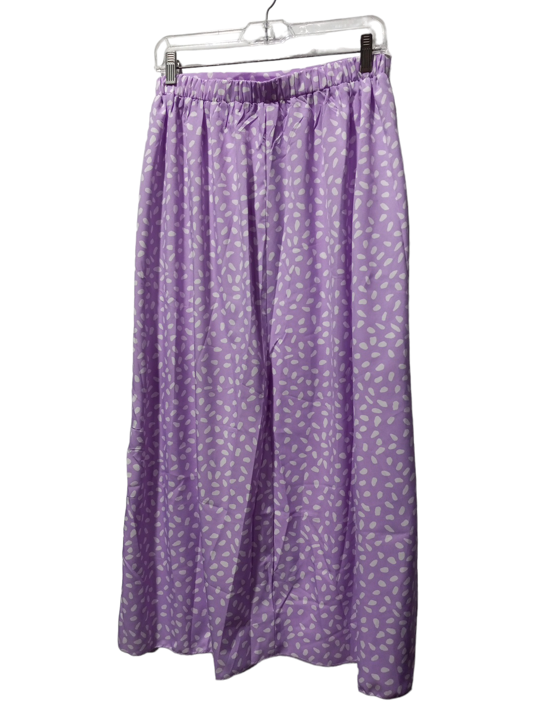 Skirt Set 2pc By Clothes Mentor In Purple & White, Size: L