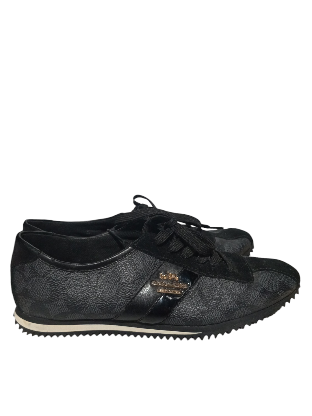 Shoes Sneakers By Coach In Black, Size: 5.5