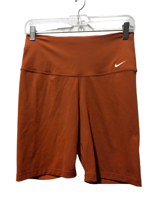 Athletic Shorts By Nike Apparel In Orange, Size: M