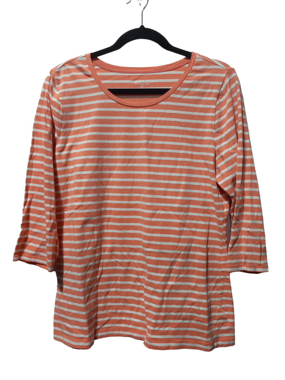 Top 3/4 Sleeve By Limited In Striped Pattern, Size: Xl