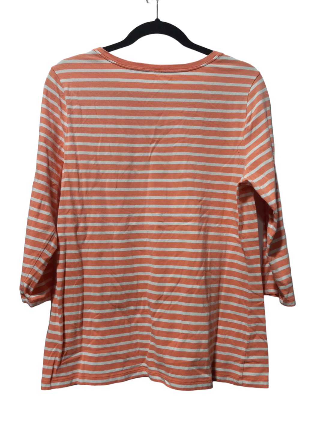 Top 3/4 Sleeve By Limited In Striped Pattern, Size: Xl