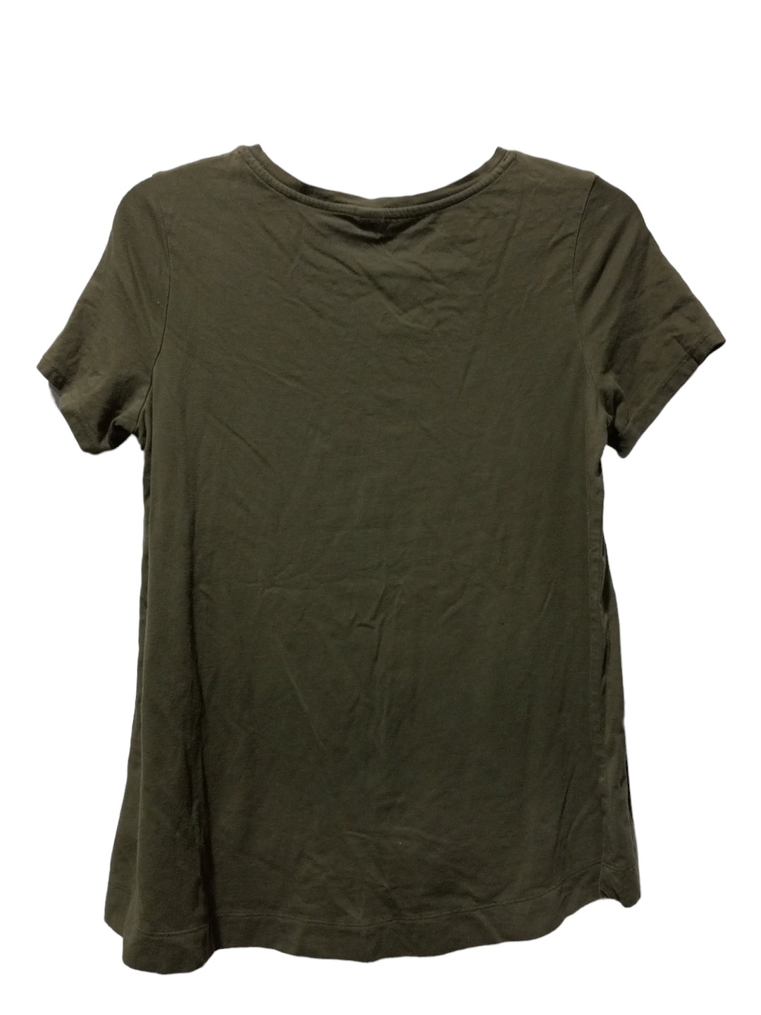 Top Short Sleeve Basic By Old Navy In Green, Size: Xs