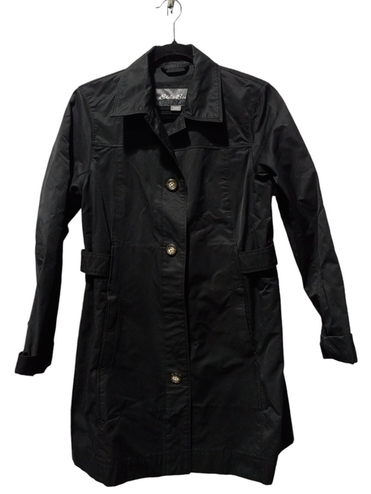 Coat Parka By Eddie Bauer In Black, Size: S