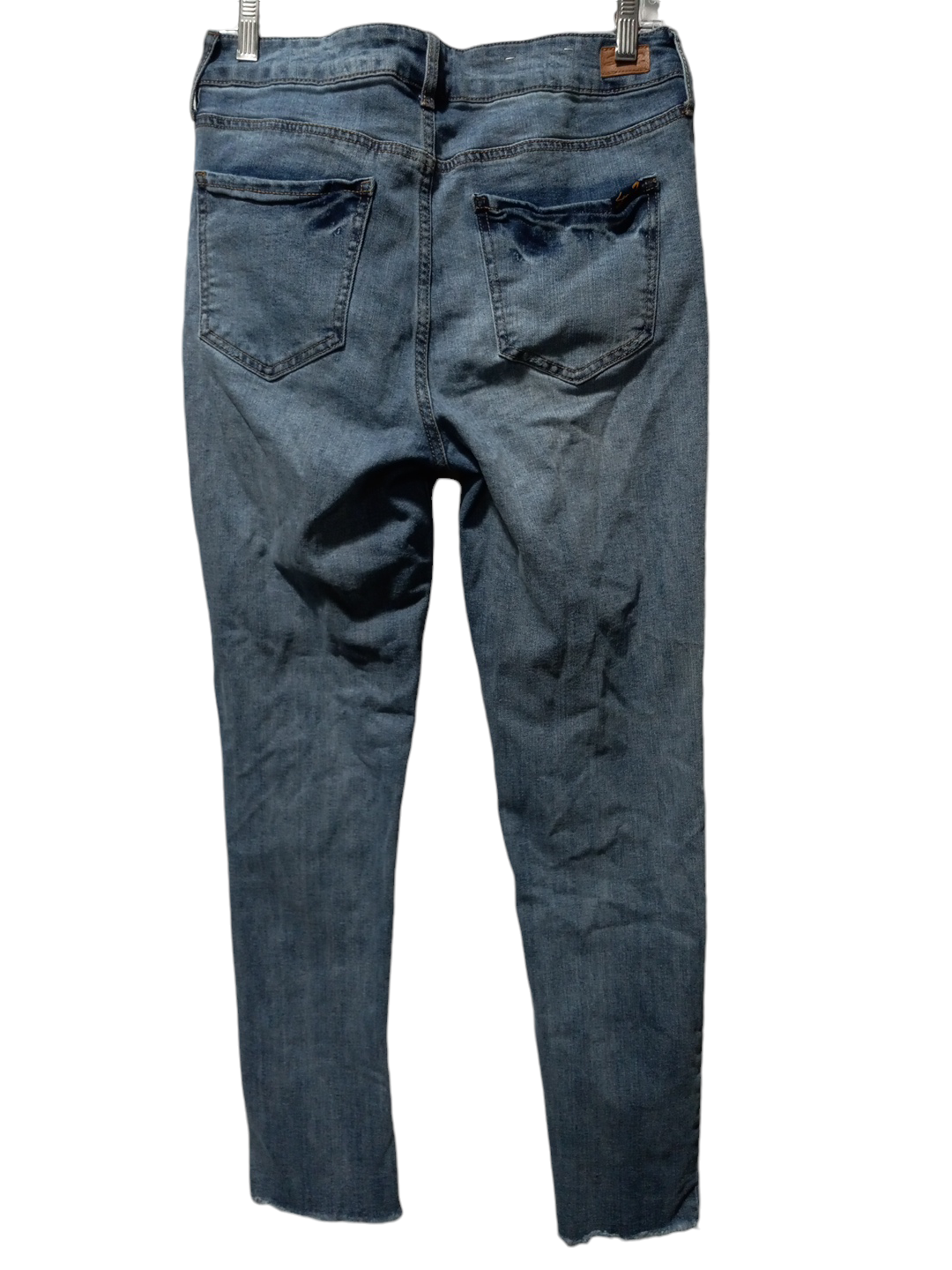 Jeans Straight By Seven 7 In Blue Denim, Size: 10