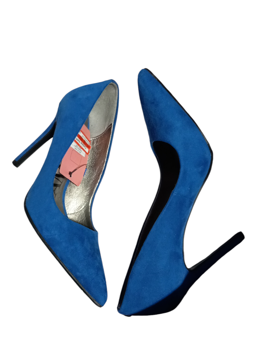 Shoes Heels Stiletto By Sam And Libby In Blue, Size: 5.5