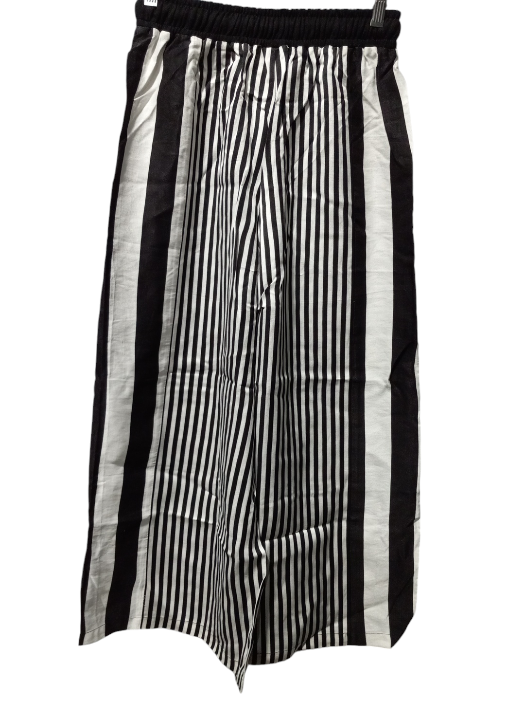 Pants Wide Leg By The Native One In Black & White, Size: 10