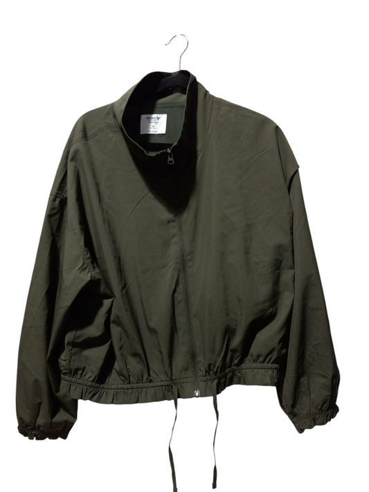 Jacket Windbreaker By Old Navy In Green, Size: Xl