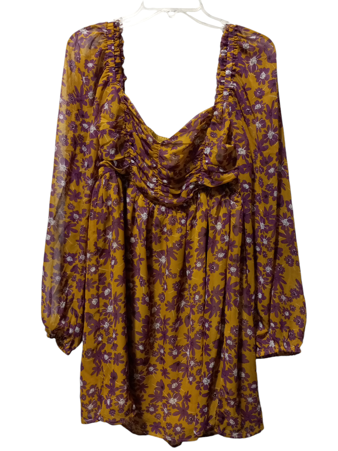 Dress Casual Short By Lush In Floral Print, Size: L