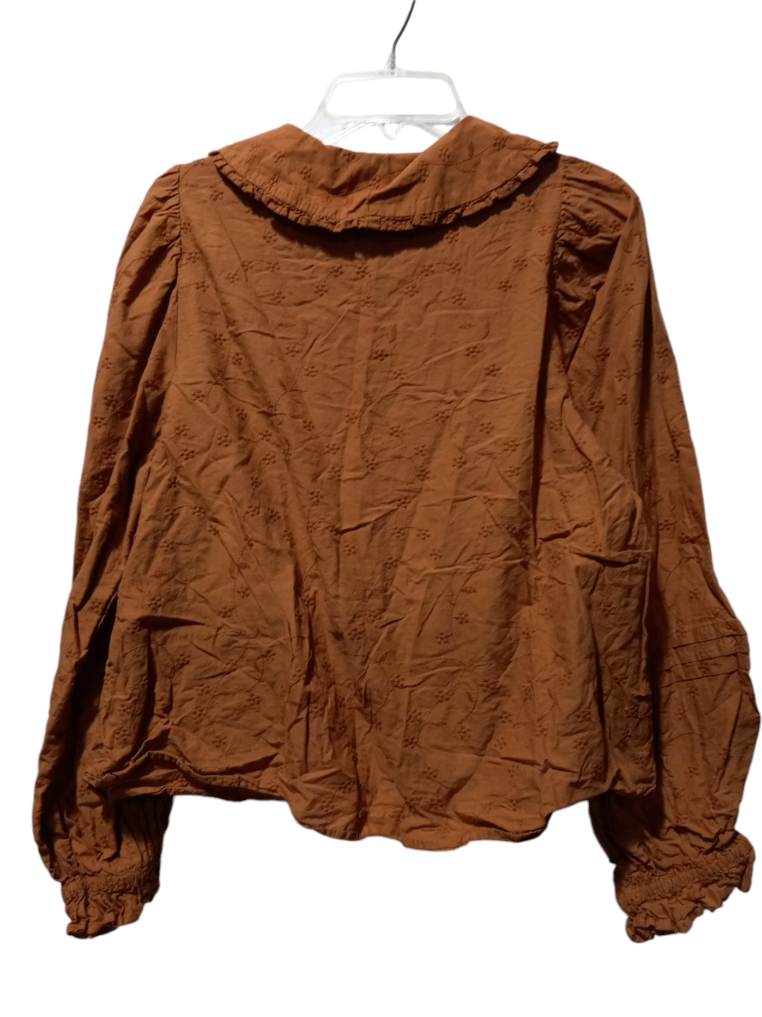 Top Long Sleeve By Universal Thread In Brown, Size: Xl