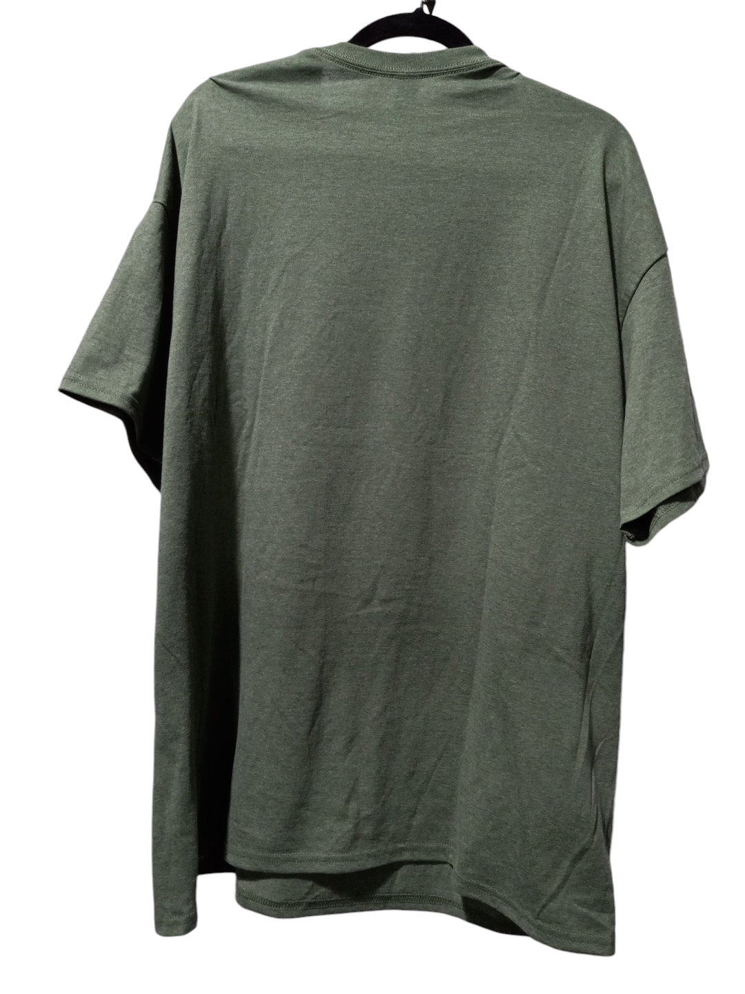 Top Short Sleeve By Gildan In Green, Size: 2x