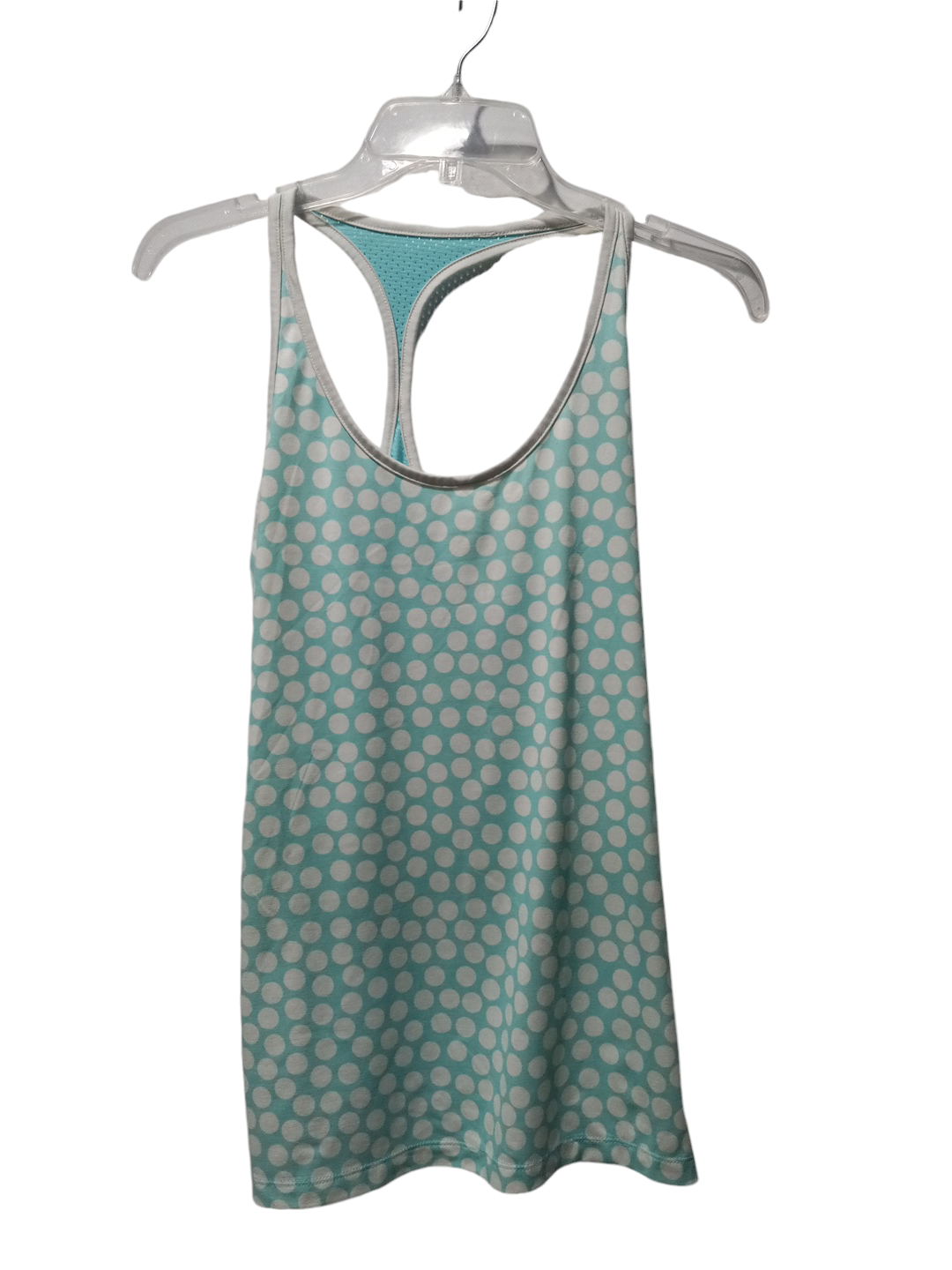 Athletic Tank Top By Nike Apparel In Polkadot Pattern, Size: S