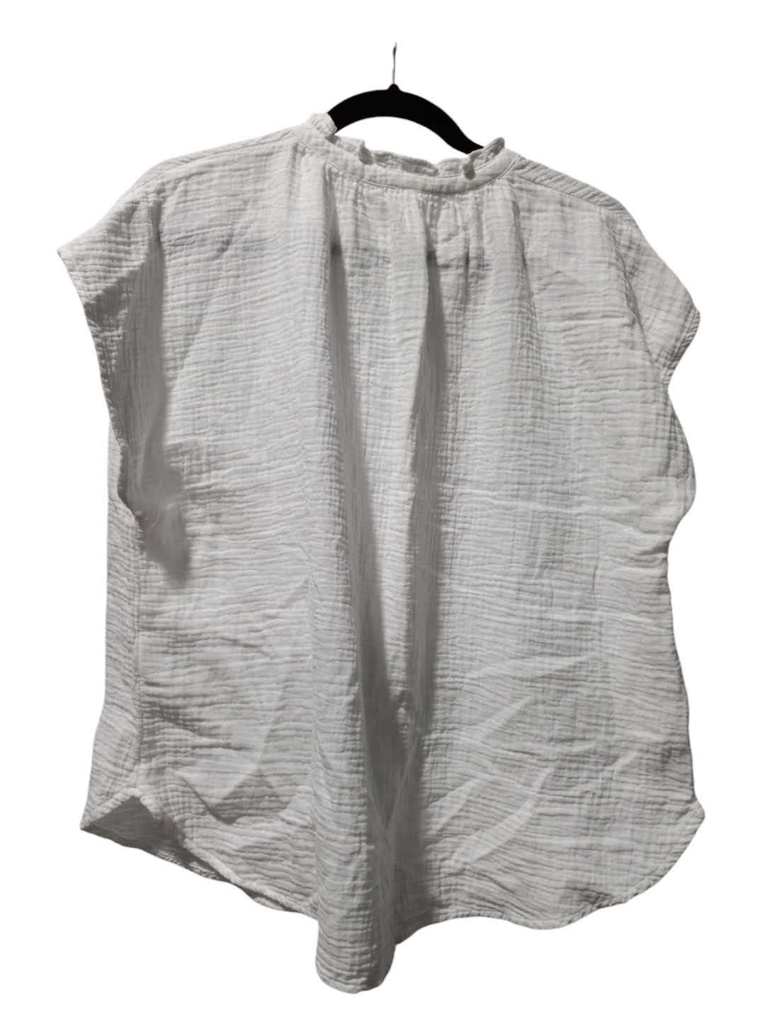 Top Short Sleeve By H&m In White, Size: L