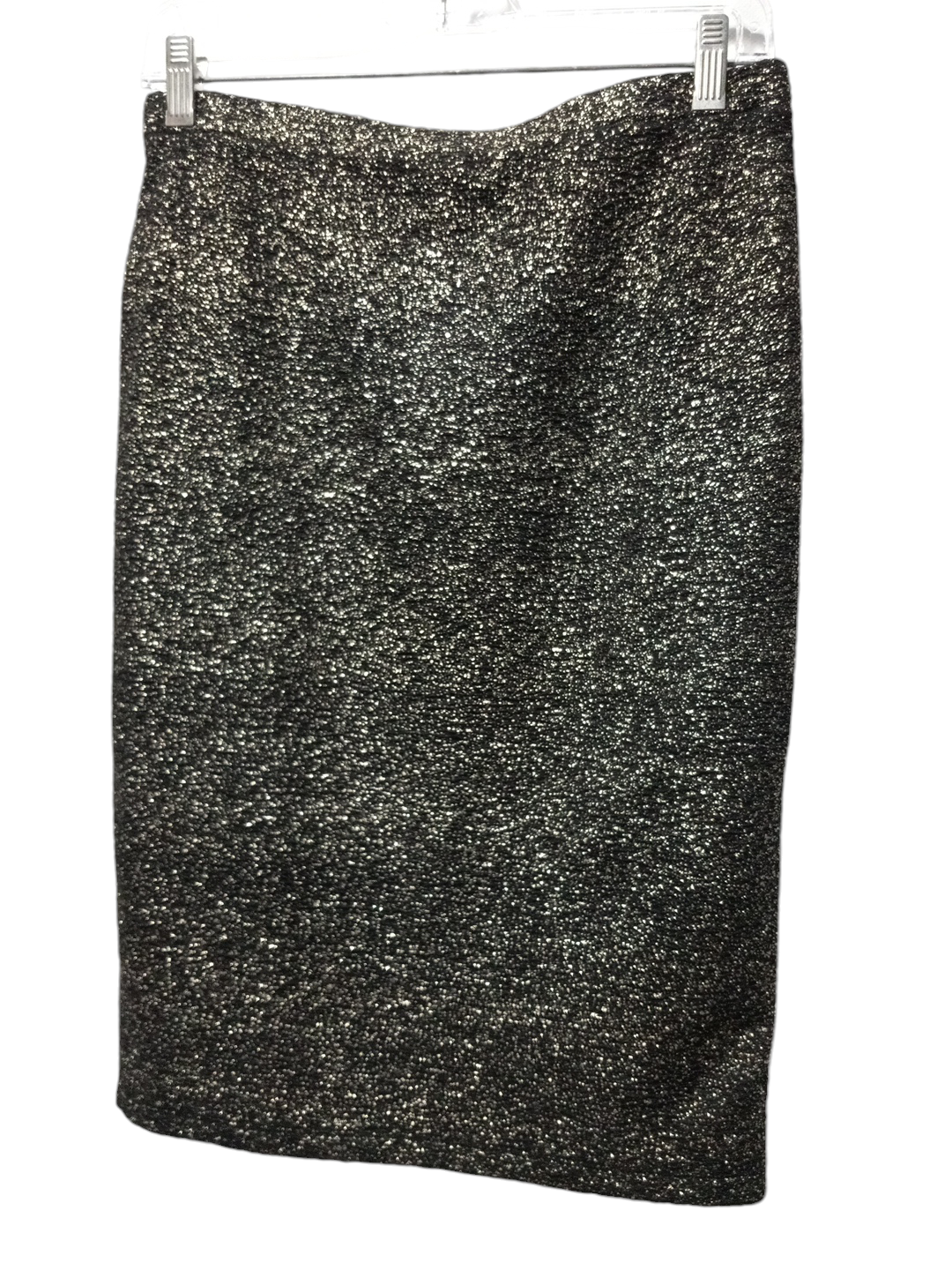 Skirt Midi By Clothes Mentor In Black & Gold, Size: M