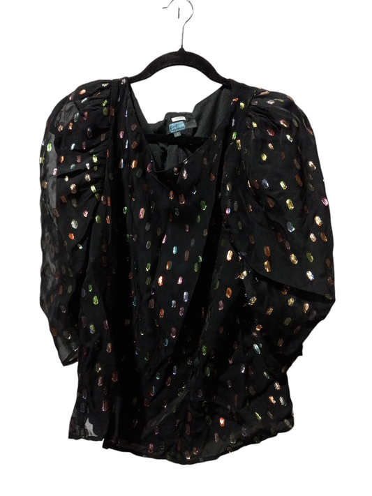 Blouse Long Sleeve By Eva Franco In Multi-colored, Size: 4