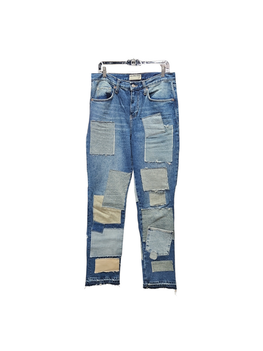 Jeans Straight By Free People In Blue Denim