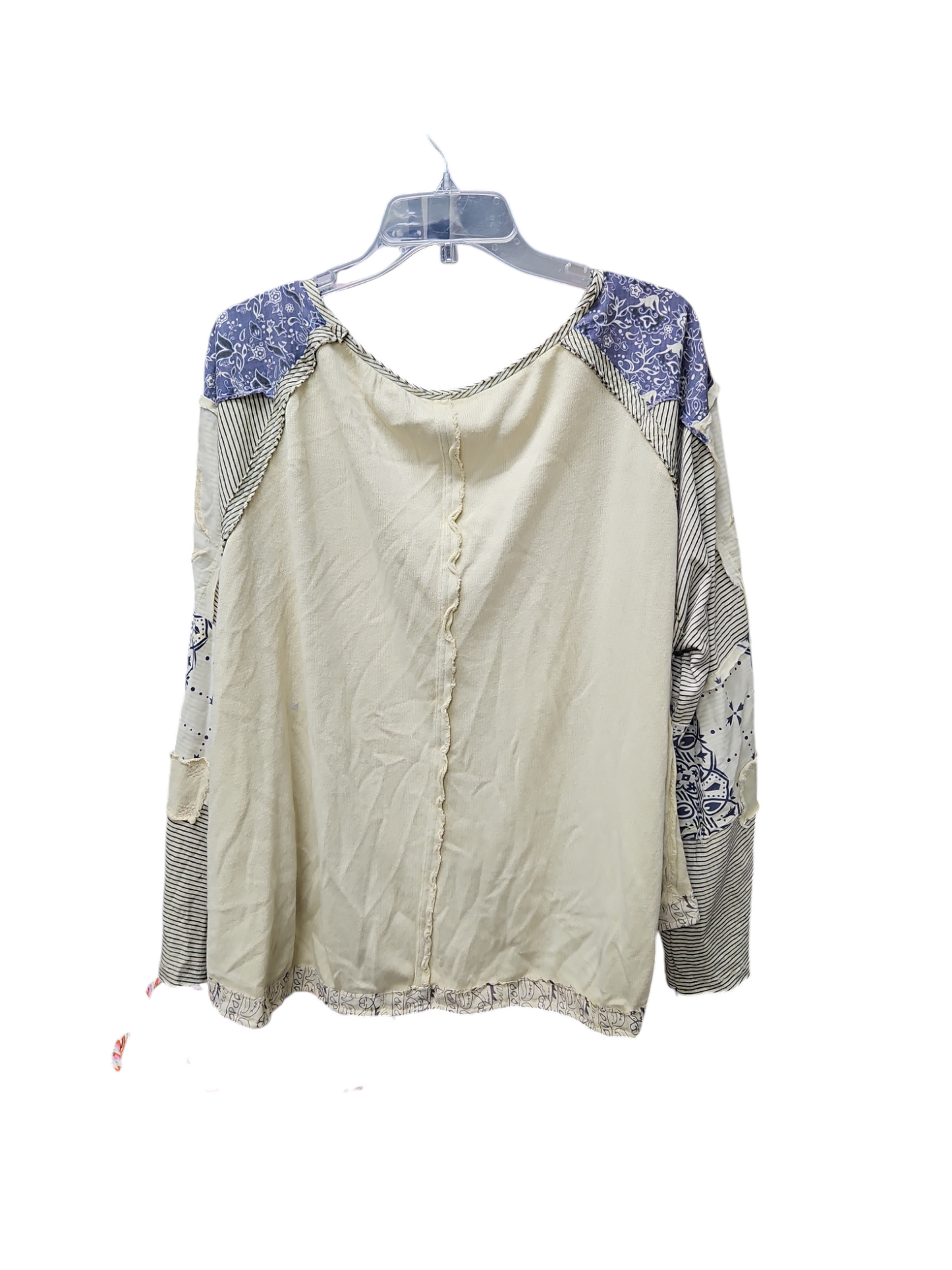 Top Long Sleeve By Free People In Multi-colored, Size: Xl