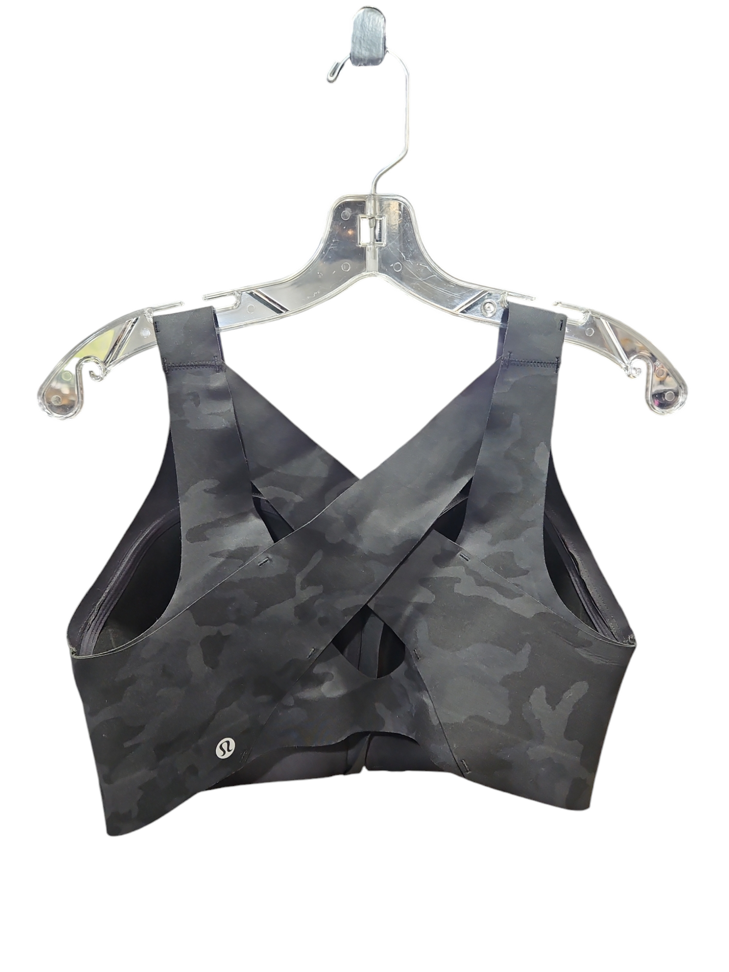 Athletic Bra By Lululemon In Camouflage Print