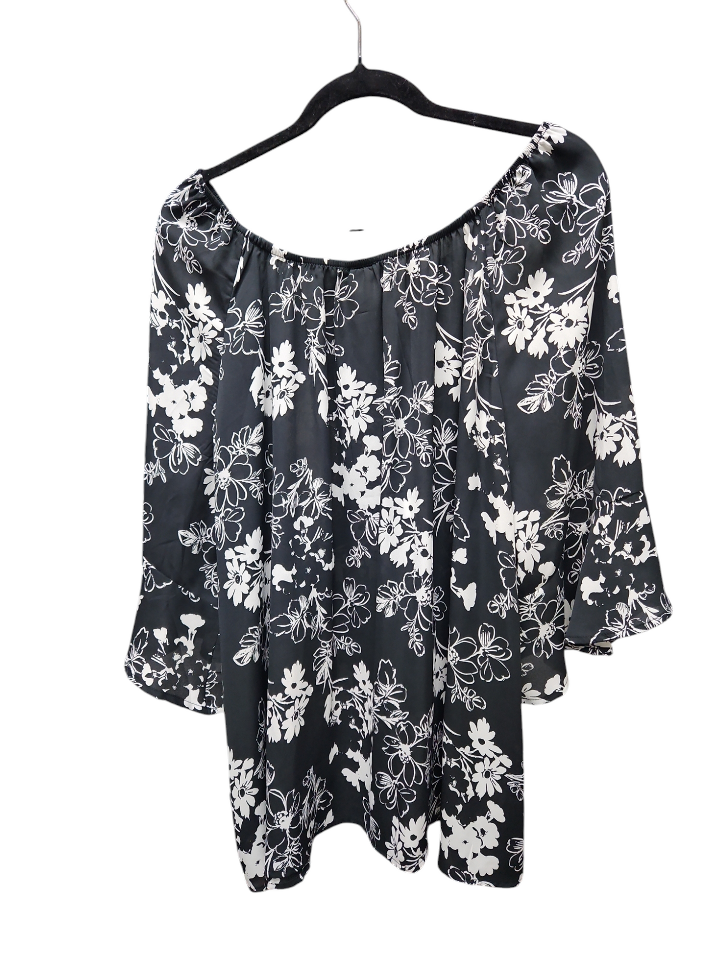 Blouse 3/4 Sleeve By Torrid In Floral Print, Size: 2