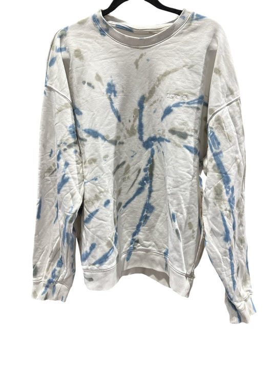 Sweater By Levis In Tie Dye Print, Size: L