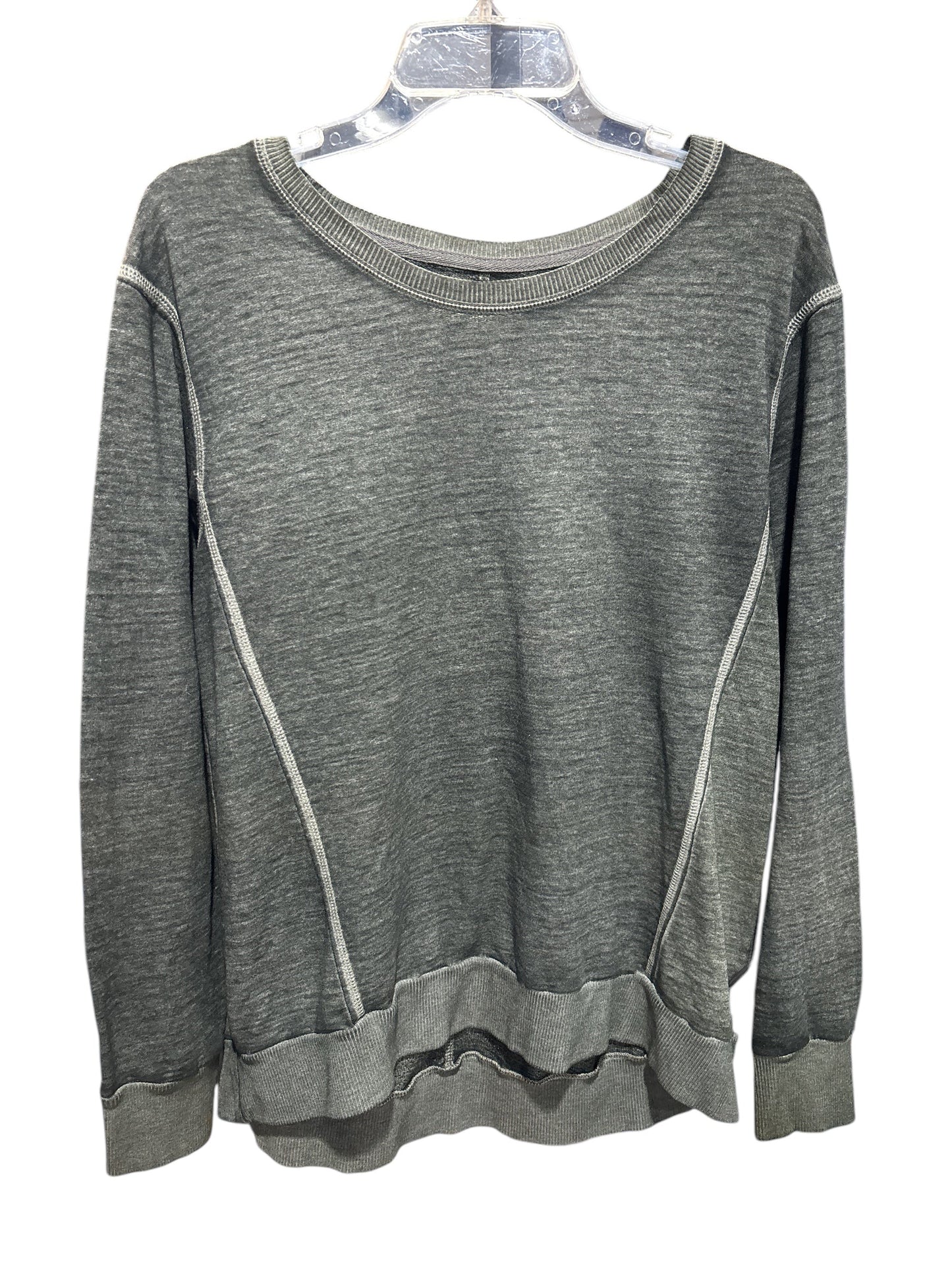 Sweater By Mossimo In Grey, Size: L